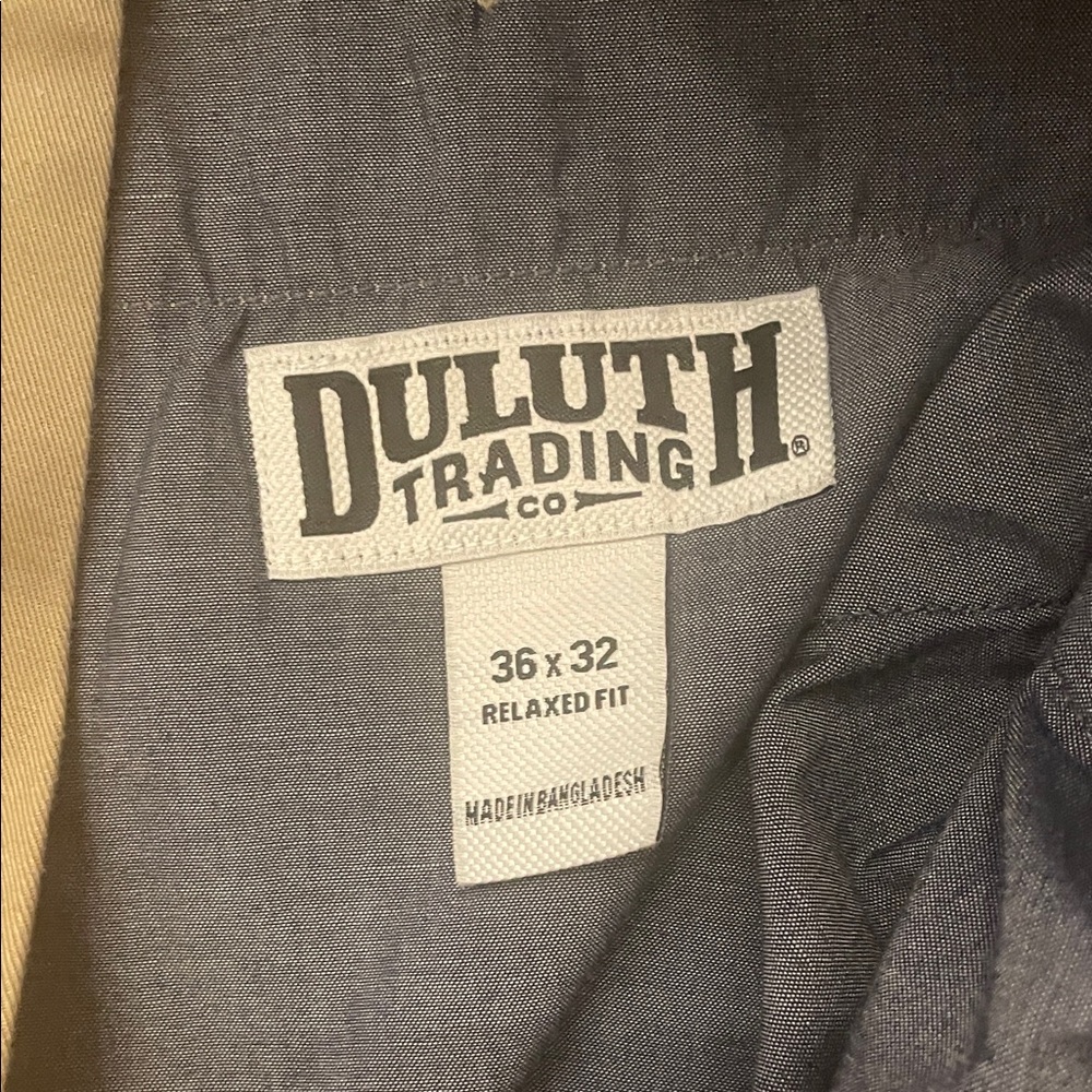 Duluth Trading Co Men's Tan Chinos - Picture 4 of 6